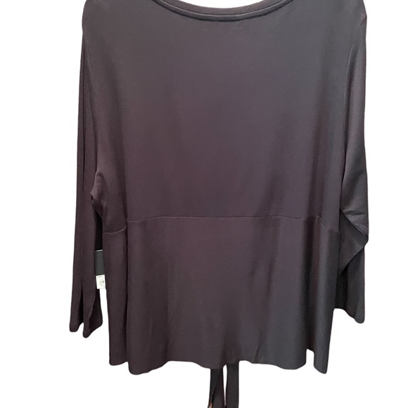 Simply Vera by Vera Wang woman’s drape front top, size XXL - Picture 3 of 9
